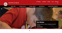 Desktop Screenshot of maryville-schools.org